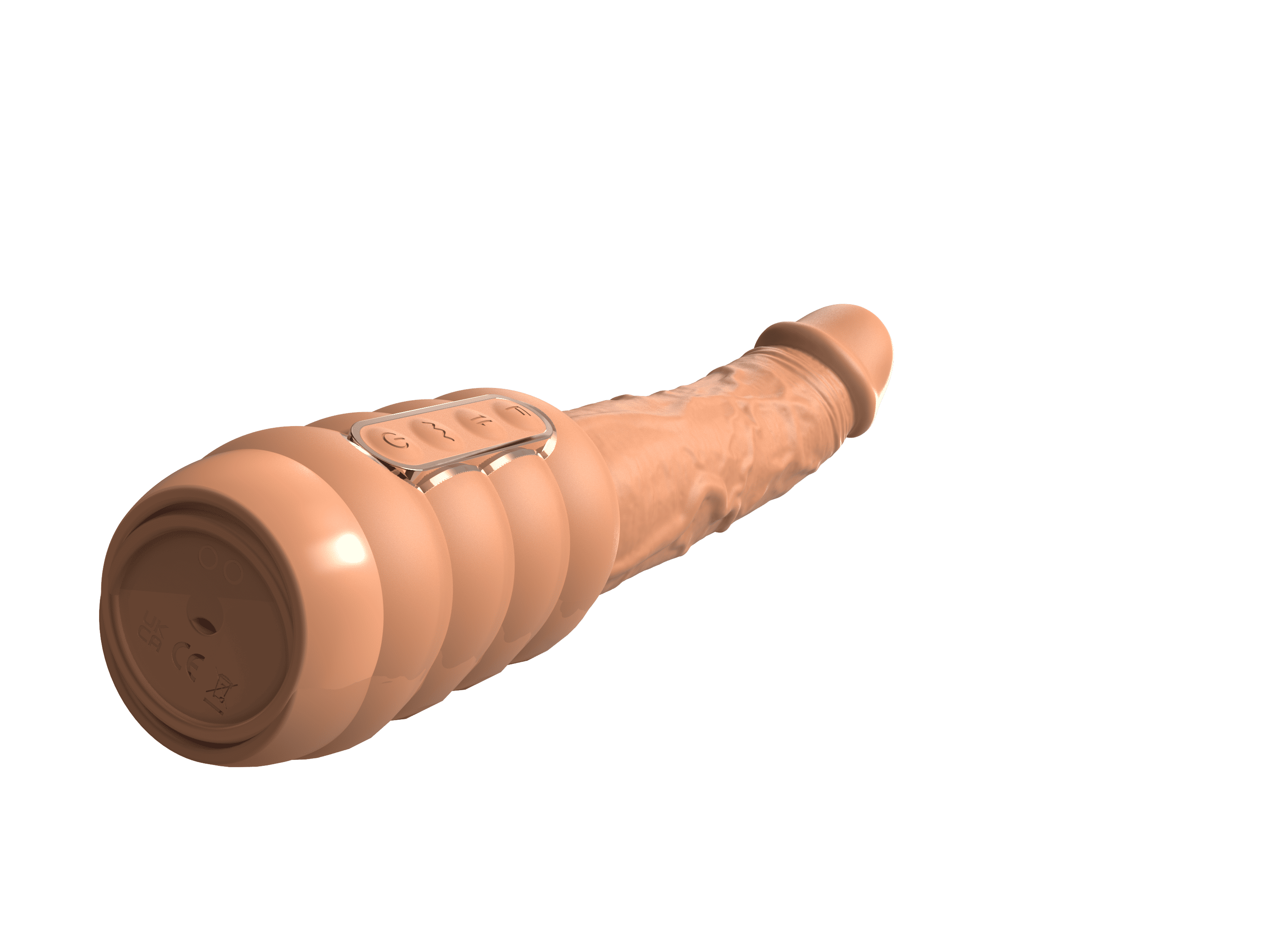 Film Realistic Thrusting Dildo Sex Machine with Vibration & Suction Cup