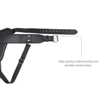 Vex Adjustable Dual-Ring Strap-On Harness