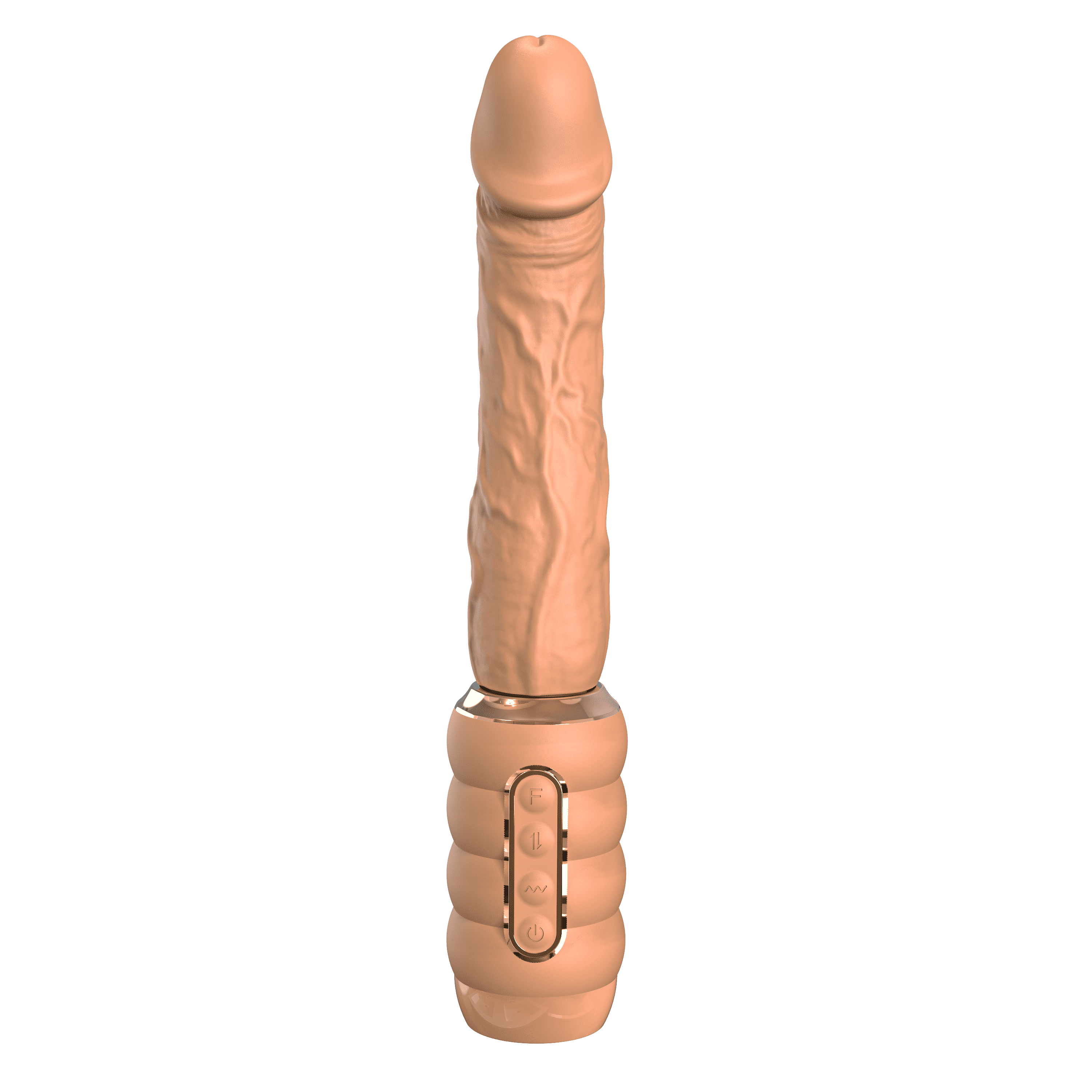 Film Realistic Thrusting Dildo Sex Machine with Vibration & Suction Cup