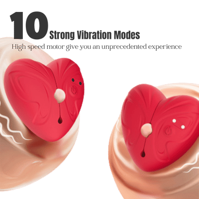 LushHeart Remote Control Nipple Vibrator