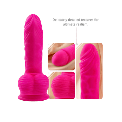 Pulsea 7-Inch Realistic Silicone Dildo