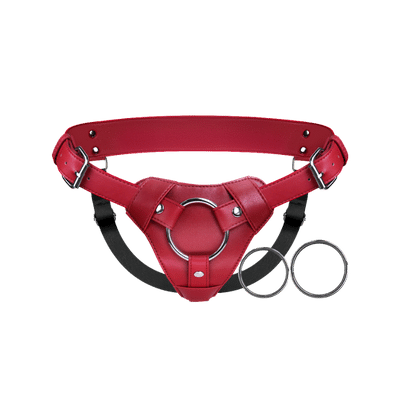 Vex Adjustable Dual-Ring Strap-On Harness