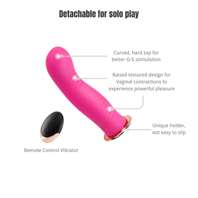 VibeLink Remote Strap-On Dildo