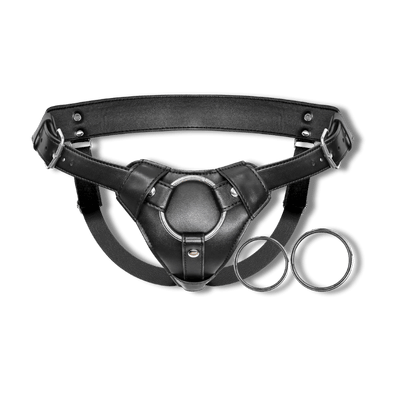 Vex Adjustable Dual-Ring Strap-On Harness